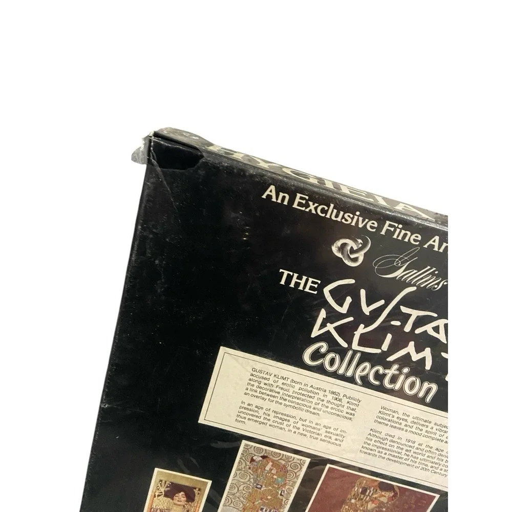 Gustav Klimt Hygieia 551 Piece Art Jigsaw Puzzle Sealed
